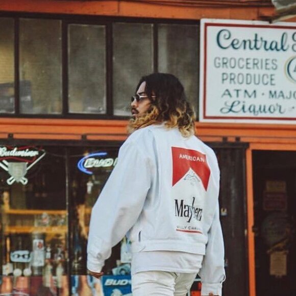 WILLY CHAVARRIA "American Mayhem" Workwear Jacket - RARE - Picture 2 of 13